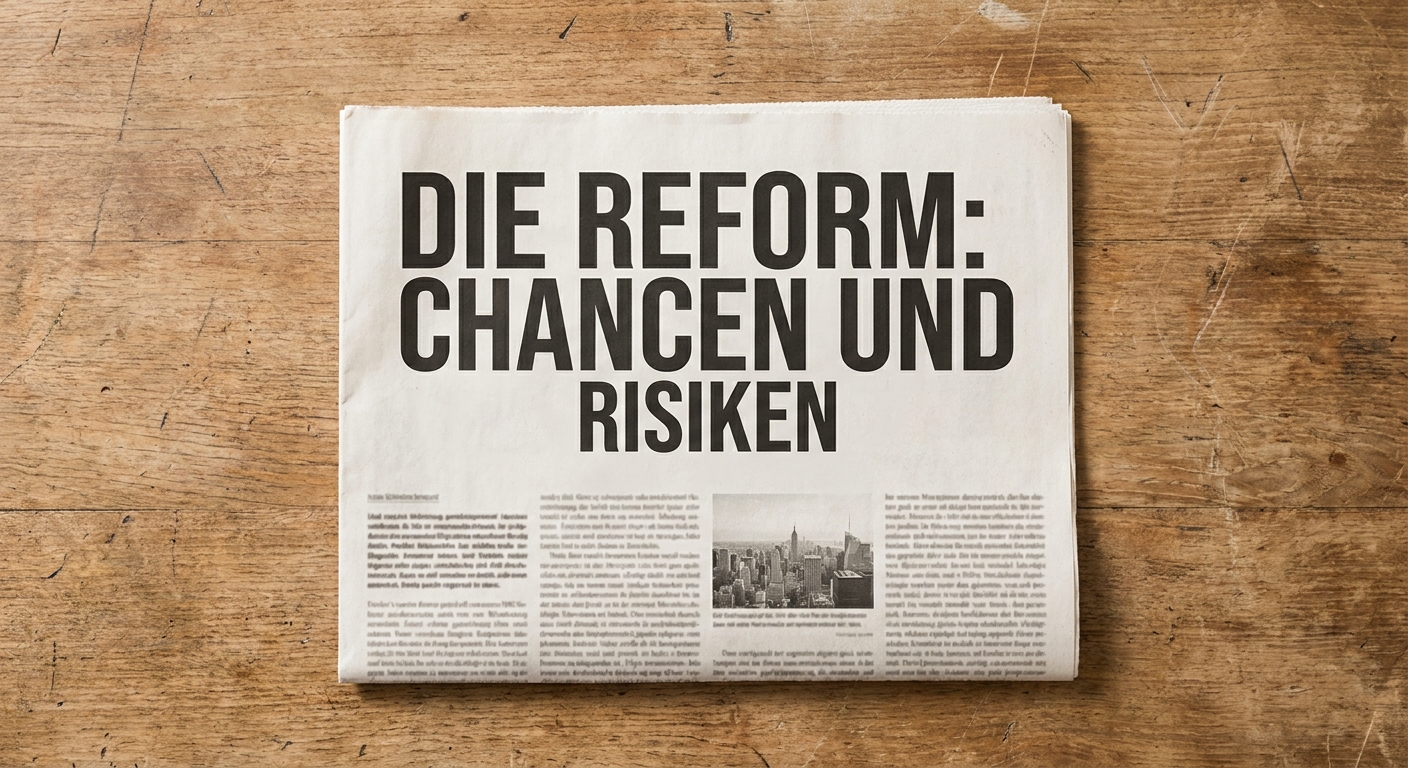 Reform: pro und kontra