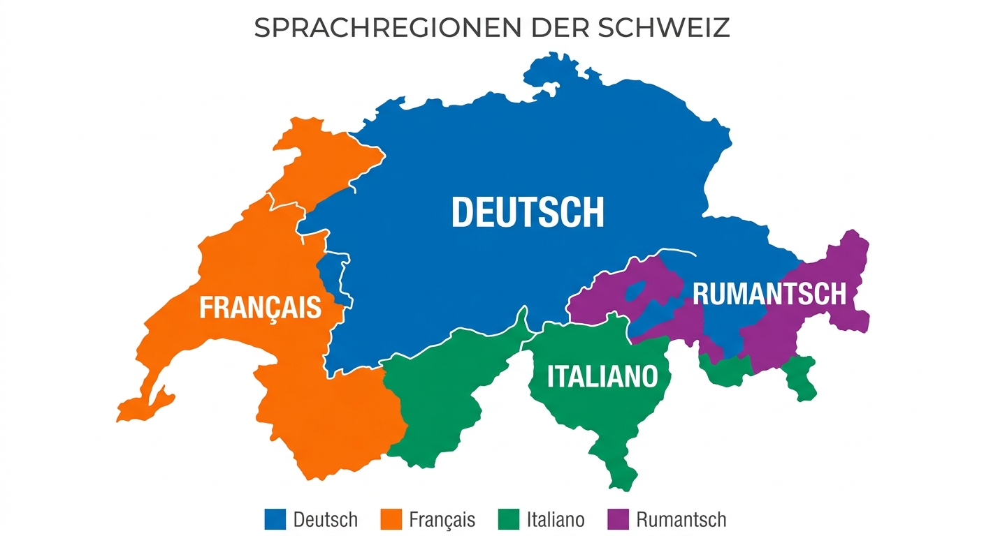 Vier Sprachen