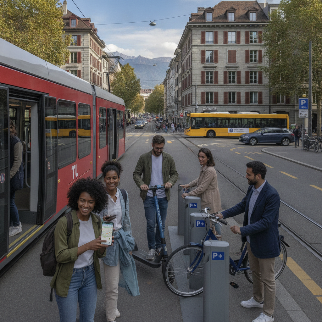 Transports, mobilité et vie urbaine en Suisse
